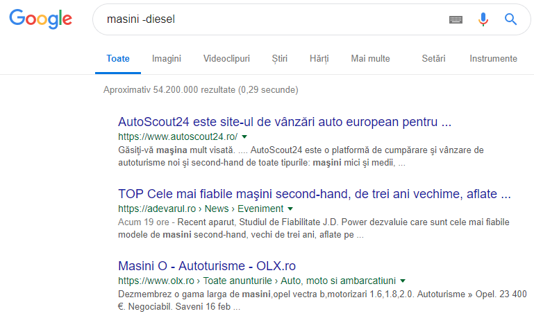 Caută Inteligent Pe Google Căutări Cu Termeni Care Te Ajută Să